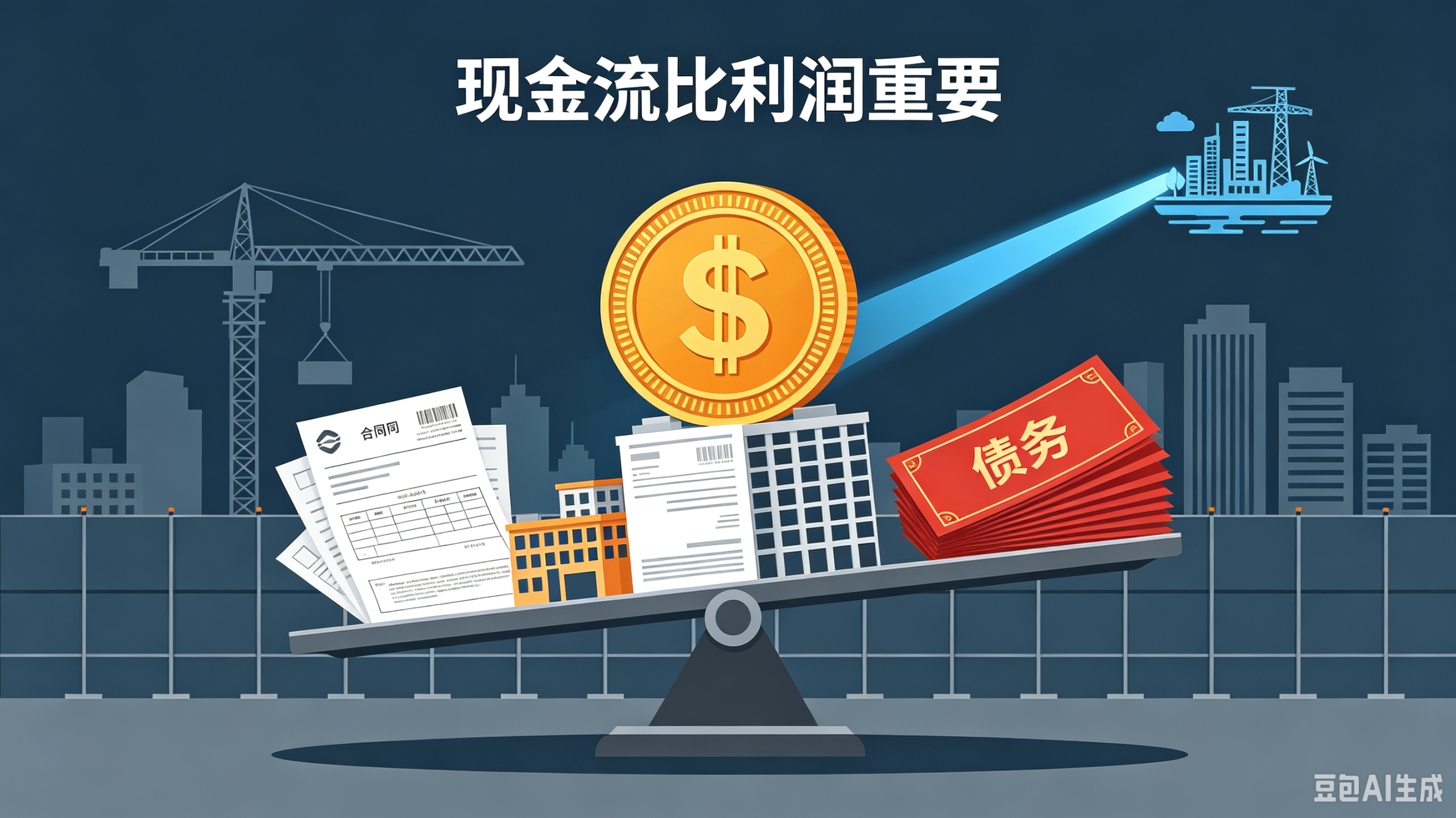2.46万亿在手，同行利润跌了80%——中建凭什么活下来？